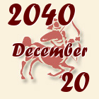 Nyilas, 2040. December 20