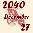 Bak, 2040. December 27