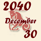 Bak, 2040. December 30