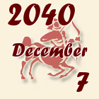 Nyilas, 2040. December 7