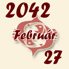 Halak, 2042. Február 27