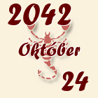 Skorpió, 2042. Október 24
