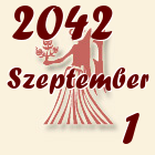 Szűz, 2042. Szeptember 1