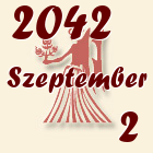 Szűz, 2042. Szeptember 2