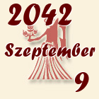 Szűz, 2042. Szeptember 9