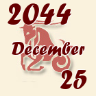 Bak, 2044. December 25