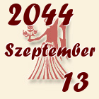 Szűz, 2044. Szeptember 13