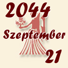 Szűz, 2044. Szeptember 21