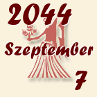 Szűz, 2044. Szeptember 7