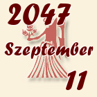 Szűz, 2047. Szeptember 11
