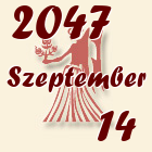 Szűz, 2047. Szeptember 14