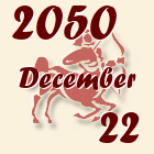 Nyilas, 2050. December 22