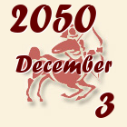 Nyilas, 2050. December 3