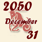 Bak, 2050. December 31