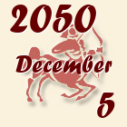 Nyilas, 2050. December 5