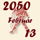 Vízöntő, 2050. Február 13