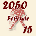Vízöntő, 2050. Február 15
