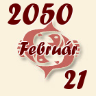 Halak, 2050. Február 21