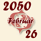 Halak, 2050. Február 26