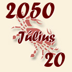 Rák, 2050. Július 20