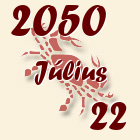 Rák, 2050. Július 22