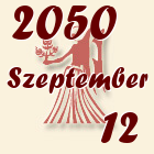Szűz, 2050. Szeptember 12