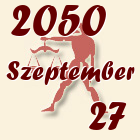Mérleg, 2050. Szeptember 27