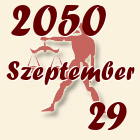 Mérleg, 2050. Szeptember 29