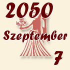 Szűz, 2050. Szeptember 7